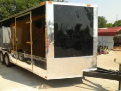 Enclosed Trailer 8.5'x20' Black - Car Equipment Hauler Storage -Tool Comprehensive p5310042 2 1 1 1