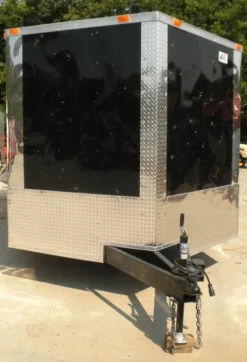 Enclosed Trailer 8.5'x20' Black - Car Equipment Hauler Storage -Tool Comprehensive p5310043 1 1 1