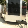 Enclosed Trailer 8.5'x20' Black - Car Equipment Hauler Storage