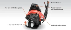 Echo PB-755SH Backpack Blower Hip Mounted 63.3cc -Tool Comprehensive pb755s