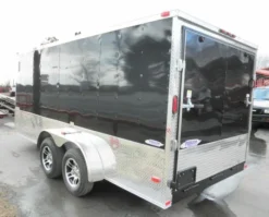 Enclosed Trailer 7'x16' Custom Built - Motorcycle ATV Car Event (Black) Storage -Tool Comprehensive picture 127 1 2 1