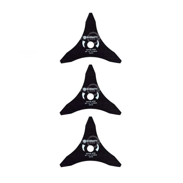 Rotary Genuine Part 4413 BRUSH BLADE 10"X 1" 3T Pack Of 3 2 Rotary Genuine Part 4413 BRUSH BLADE 10"X 1" 3T Pack Of 3 - Image 2