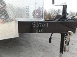 Enclosed 8.5x28 Med. Charcoal Equipment Trailer Storage -Tool Comprehensive sam 0943 1