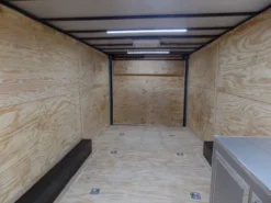 Enclosed 8.5x28 Med. Charcoal Equipment Trailer Storage -Tool Comprehensive sam 0951 1