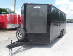 Enclosed Trailer 8.5' X 20' Charcoal Grey Storage -Tool Comprehensive sam 2746 1