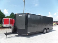 Enclosed Trailer 8.5' X 20' Charcoal Grey Storage -Tool Comprehensive sam 2747 1