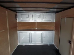 Enclosed Trailer 8.5' X 20' Charcoal Grey Storage