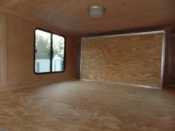 8.5 X 48 Charcoal Grey Enclosed Trailer Storage -Tool Comprehensive sam 2849