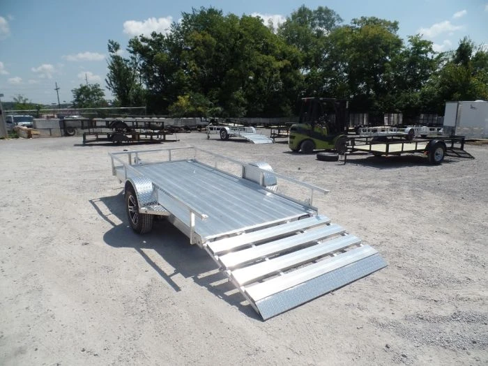 5'x12' All Aluminum Utility Trailer Straight 3500 Lb Axle 1 5'x12' All Aluminum Utility Trailer Straight 3500 Lb Axle