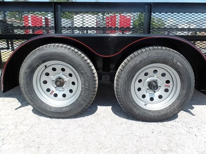 Utility Trailer 6.4 X 18 Straight Deck 2ft Mesh Sides 1 Utility Trailer 6.4 X 18 Straight Deck 2ft Mesh Sides