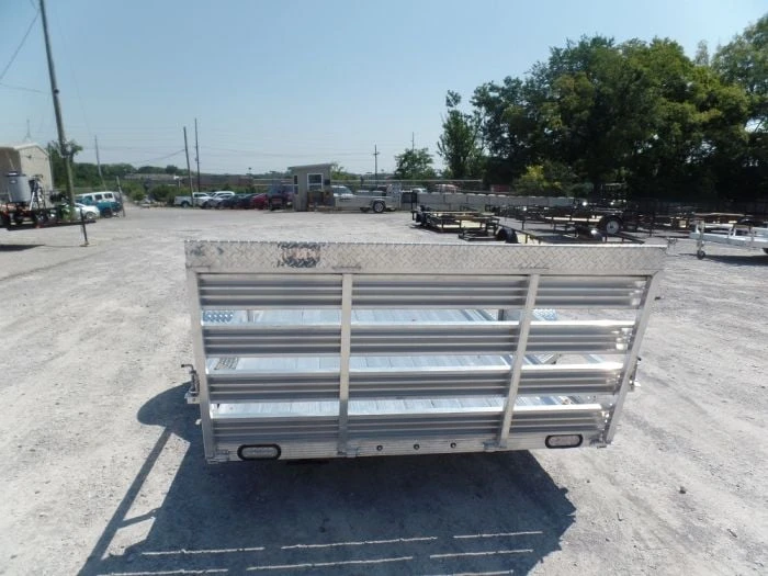 6.4'x12' All Aluminum Straight Utility Trailer 3500 Lb Axle 4 6.4'x12' All Aluminum Straight Utility Trailer 3500 Lb Axle - Image 4