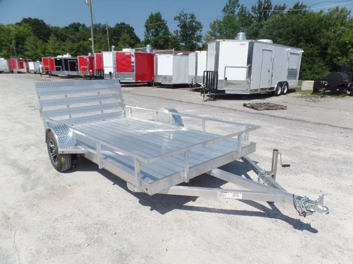 6.4'x12' All Aluminum Straight Utility Trailer 3500 Lb Axle 6 6.4'x12' All Aluminum Straight Utility Trailer 3500 Lb Axle - Image 6