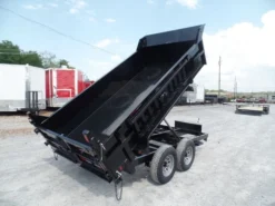 Heavy Duty Dump Trailer 6 X 12 With 5,200 Lb Axles And 2ft Sides -Tool Comprehensive sam 3866