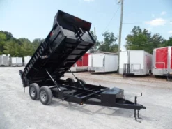 Heavy Duty Dump Trailer 6 X 12 With 5,200 Lb Axles And 2ft Sides -Tool Comprehensive sam 3869