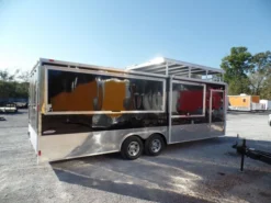 Custom Enclosed Trailer 8.5' X 24' Event Vending Storage -Tool Comprehensive sam 4787