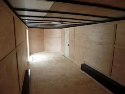 Enclosed Trailer 8.5' X 24' Indigo Blue Equipment Hauler Storage -Tool Comprehensive sam 4917 1