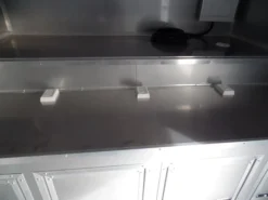 Enclosed Trailer 8.5' X 36' Indigo Blue Gooseneck Motorcycle Hauler Storage -Tool Comprehensive sam 5711