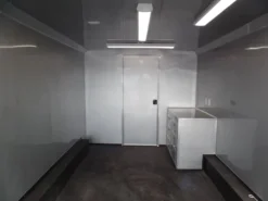 Enclosed Trailer 8.5' X 36' Silver Frost Equipment Motorcycle Hauler Storage -Tool Comprehensive sam 5730