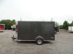 Enclosed Trailer 7'x12' Single Axle 3500 Lbs V-Nose Storage 9 Enclosed Trailer 7'x12' Single Axle 3500 Lbs V-Nose Storage -Tool Comprehensive sam 8251