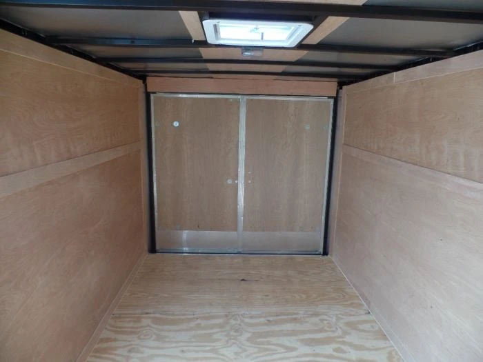 Enclosed Trailer 7'x12' Single Axle 3500 Lbs V-Nose Storage 5 Enclosed Trailer 7'x12' Single Axle 3500 Lbs V-Nose Storage - Image 5