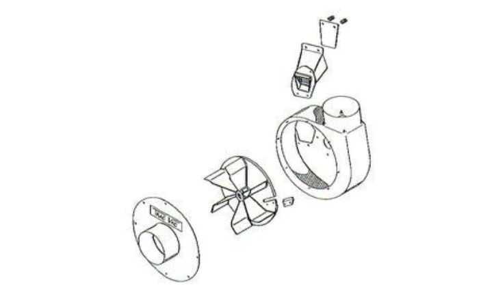 Trac Vac Model CV880 Chipper Debris Vacuum 8 HP Briggs & Stratton Engine 4 Trac Vac Model CV880 Chipper Debris Vacuum 8 HP Briggs & Stratton Engine - Image 4