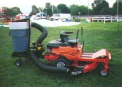 Trac Vac 452 Lawn Mower Bagger Vacuum Pull Behind 6.5 Hp Engine