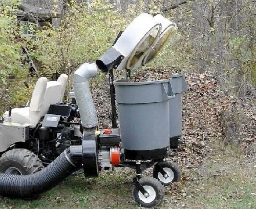 Trac Vac Model 662 Lawn Mower Bagger Vacuum 6.5 HP Briggs 3-Point Hitch 2 Trac Vac Model 662 Lawn Mower Bagger Vacuum 6.5 HP Briggs 3-Point Hitch - Image 2