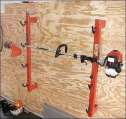 Trimmer Trap ET/TT-2 Rack Enclosed Trailers - Holds 3 -Tool Comprehensive trimmer trap et tt 2 1