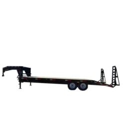 Equipment Trailer 8.5' X 25' - Gooseneck Flatbed Car Hauler