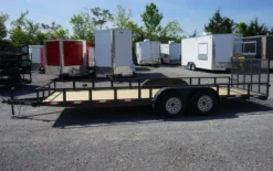 6.4x20 Grey Powder Coated Dovetail Utility Trailer -Tool Comprehensive untitled grey.3
